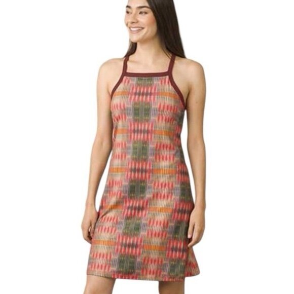 Prana Ardor Dress Athletic Racerback Style Black Size M - Picture 1 of 8